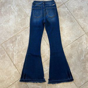 KanCan High Rise Button Fly Flare Jeans